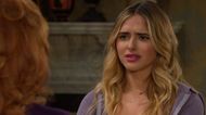 Holly (Ashley Puzemis) reacted to shocking news from her grandmother | Image: Peacock